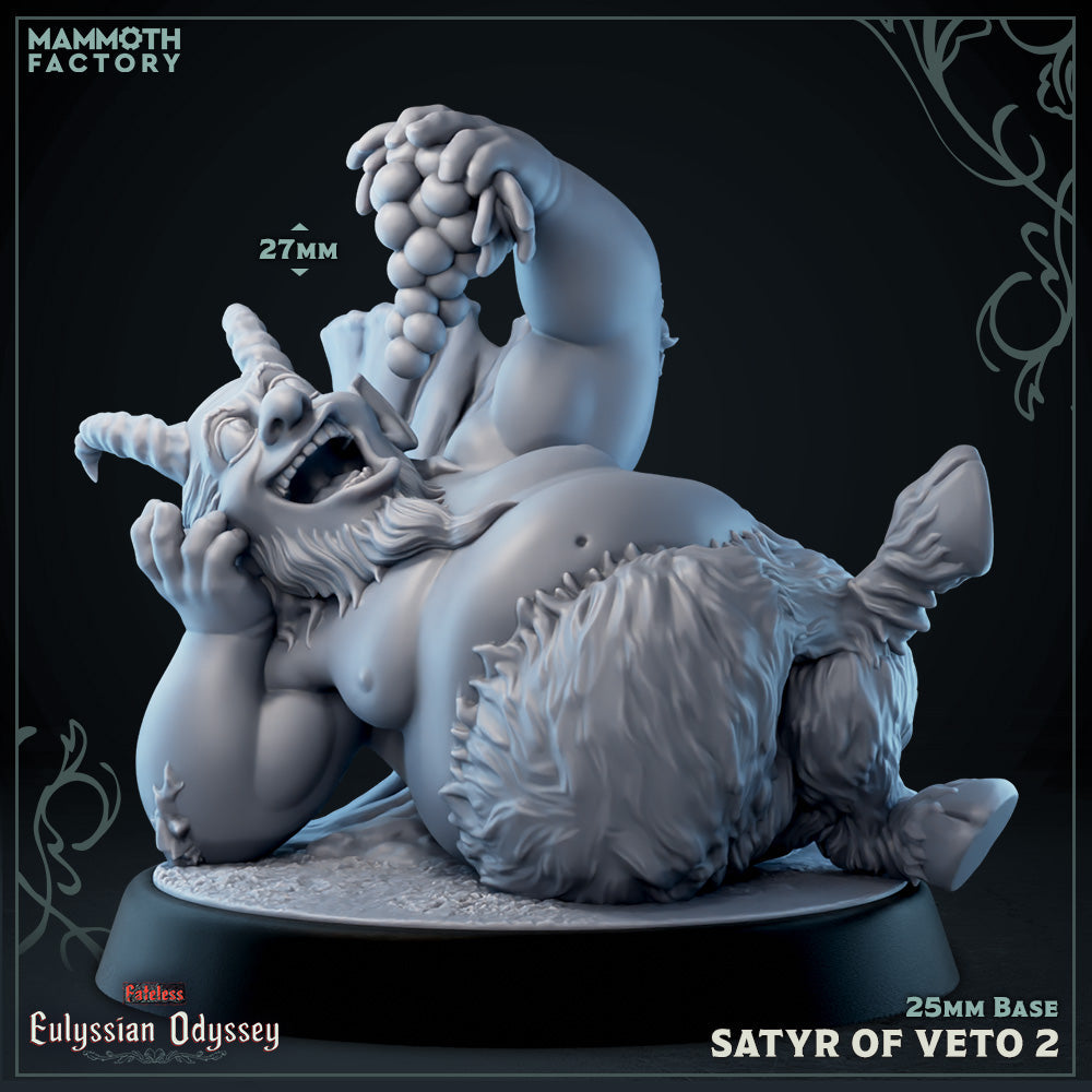 Satyr of Veto: Sculpt 2 (Male Satyr Bard) (Online Order Only)