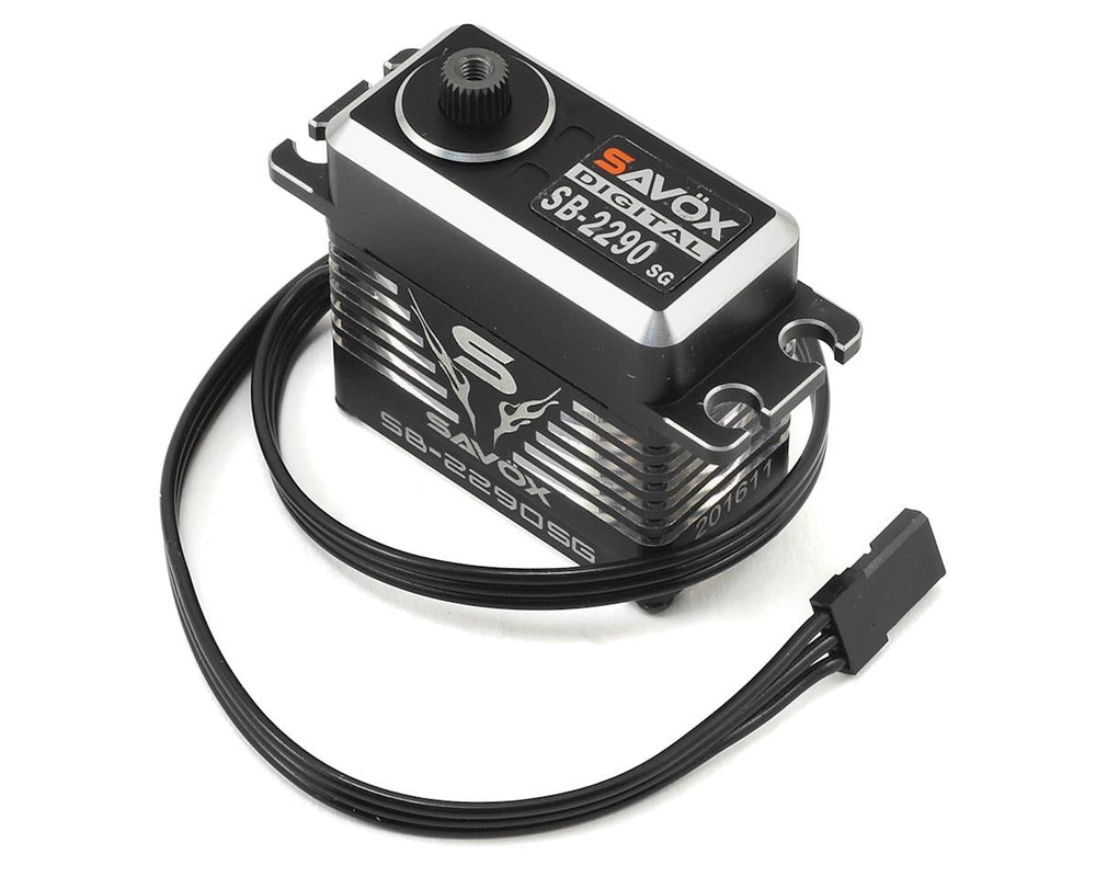 Savox SB-2290SG Black Edition Monster Torque Brushless Steel Gear Servo HV 8.4v (ONLINE ORDER ONLY)