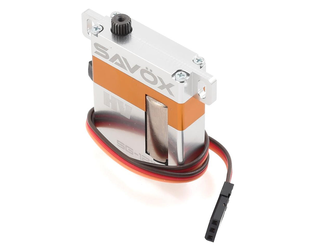 Savox SG-1211MG High-Voltage Metal-Gear High-Torque Glider Wing Servo (0.15 sec / 153 oz @ 7.4V)