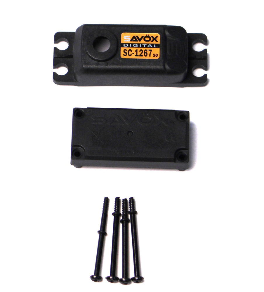 Savox Top & Bottom Servo Case with 4 Screws for SC1267SG