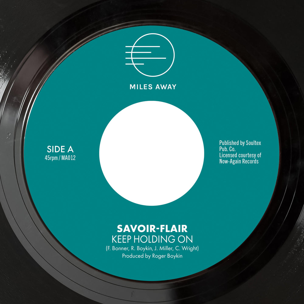 Savior-Flair - Keep Holding On / You'Re The Best [Vinyl] (ONLINE ORDER ONLY)