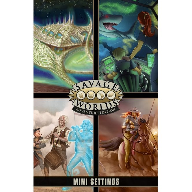Savage Worlds RPG: Game Master Screen & Mini Settings (Online Only)