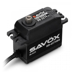 Savox 1/10 1/8 Black Edition HV Brushless Digital Servo 7.4V (ONLINE ORDER ONLY)
