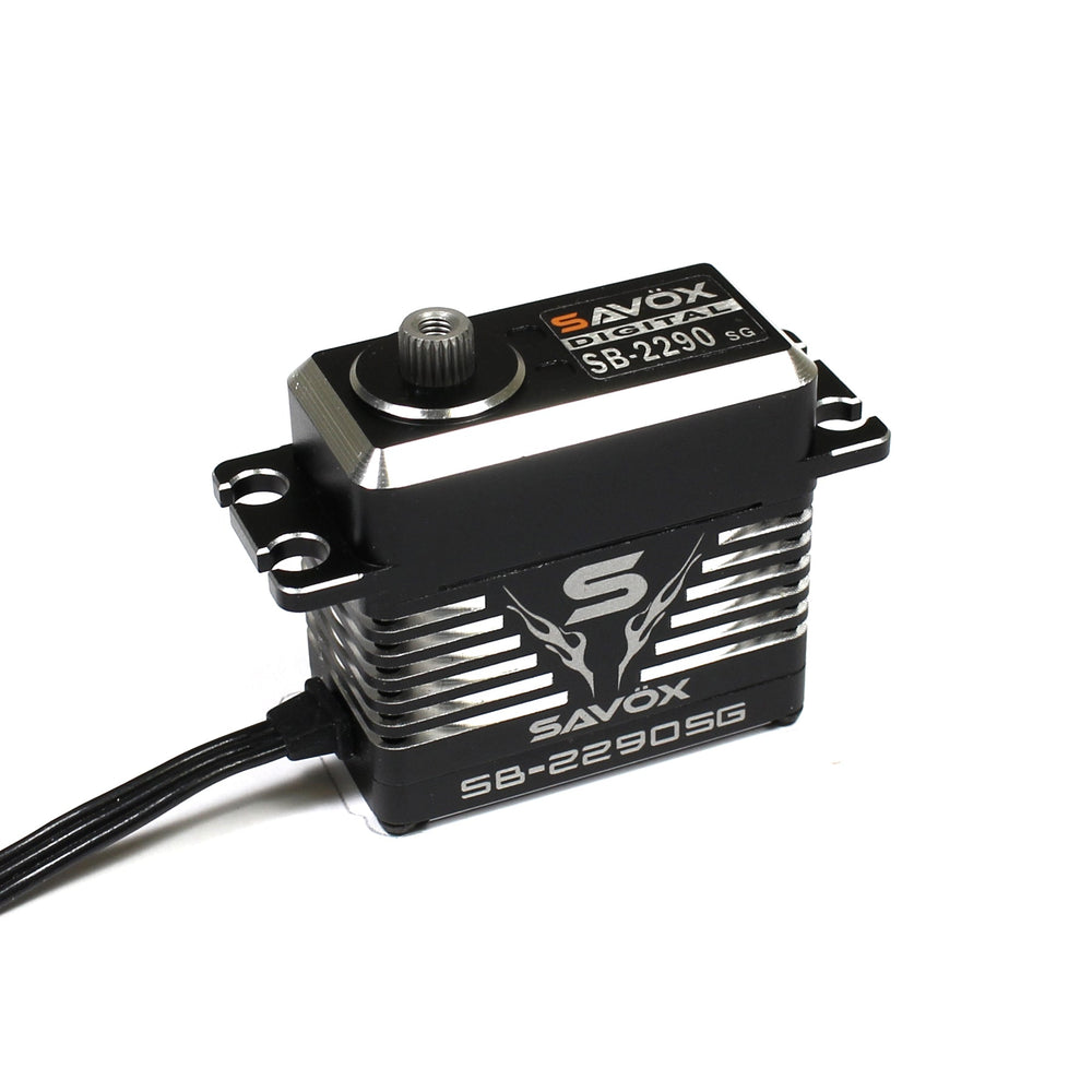Savox SB-2290SG Black Edition Monster Torque Brushless Steel Gear Servo HV 8.4v (ONLINE ORDER ONLY)