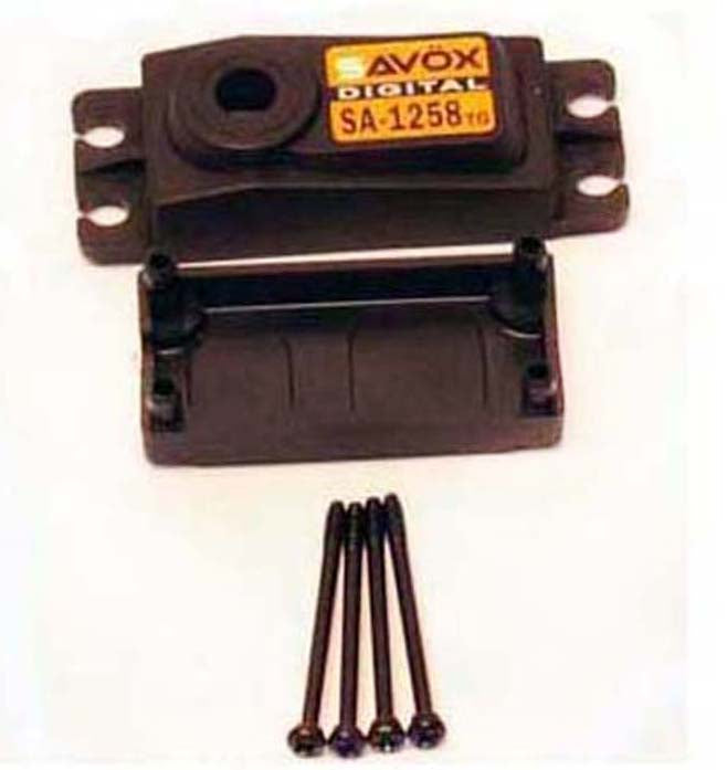 Savox Top & Bottom Servo Case with Screws for SA1258TG (ONLINE ORDER ONLY)