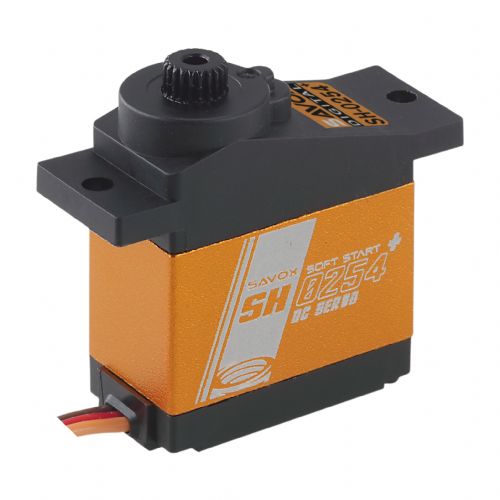 Savox SH0254P Micro Digital Servo with Soft Start (0.13 sec / 54 oz @ 6V)