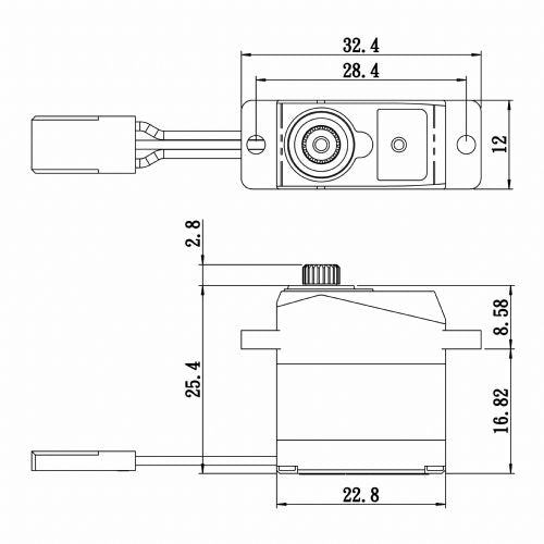 Savox SAVSH0263MGP Micro Digital Servo w/ Soft Start 0.10/30 @ (ONLINE ORDER ONLY)