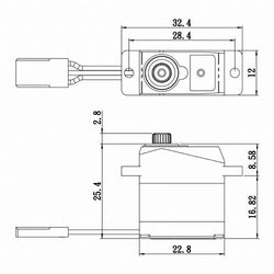 Savox SAVSH0263MGP Micro Digital Servo w/ Soft Start 0.10/30 @ (ONLINE ORDER ONLY)