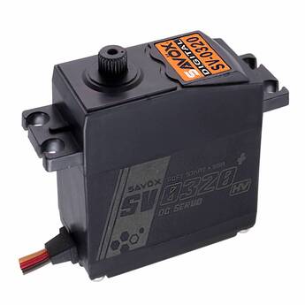Savox SV0320P High-Voltage Standard Digital Servo (0.13 sec / 83.3 oz @ 7.4V)