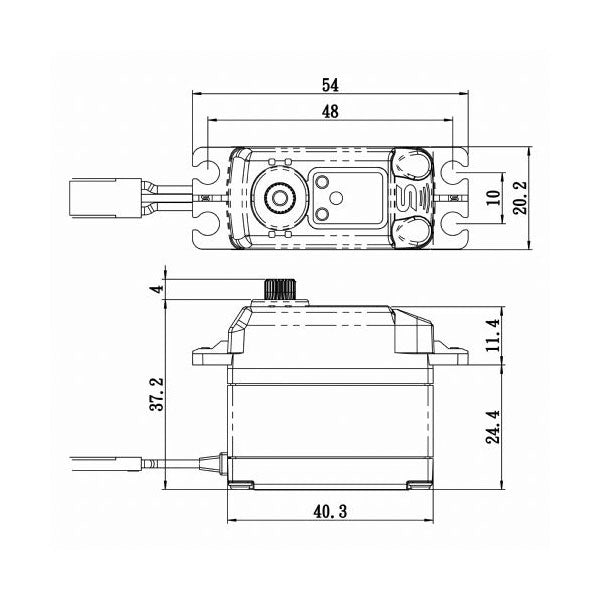 Savox SAVSV1272SGP HV Coreless Digital Standard Servo Soft Start (ONLINE ORDER ONLY)