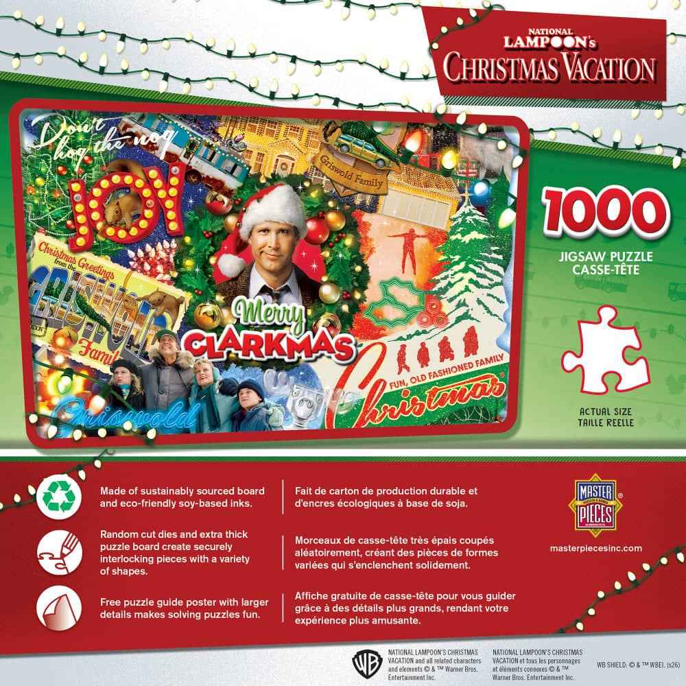 National Lampoon's Christmas Vacation - Merry Clarkmas 1000 Piece Puzzle