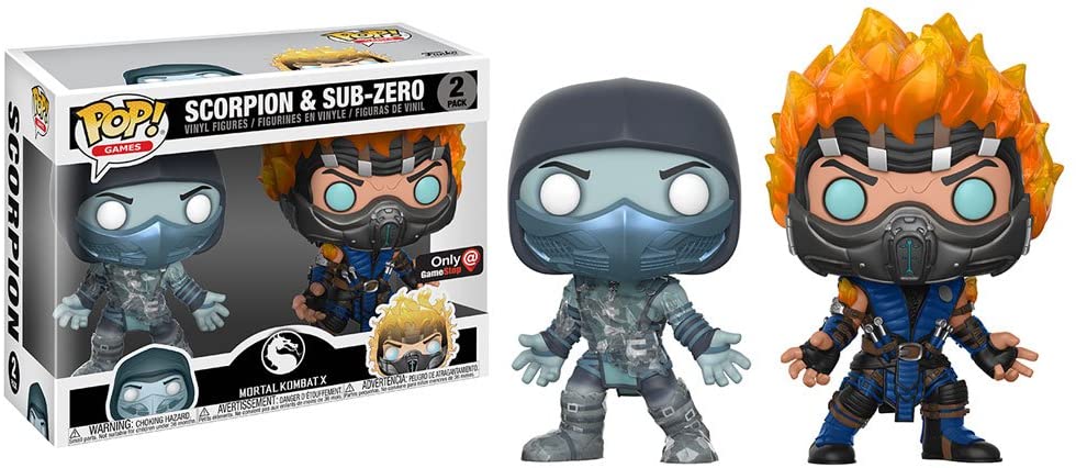 Scorpion & Sub-Zero (Mortal Kombat) 2-pk - GameStop Exclusive (Online Order Only)