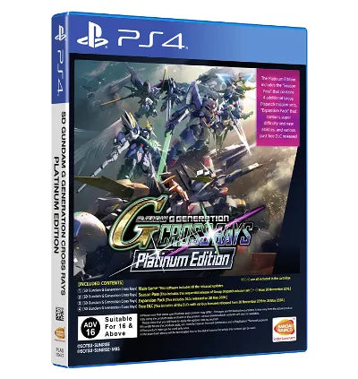 SD Gundam G Generation Cross Rays Platinum Edition [Asia Import] (Playstation 4) (Online Order Only)
