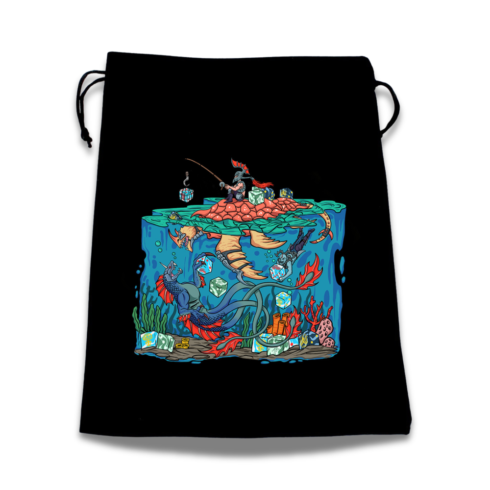Sea Elves  |  Premium Dice Bag (ONLINE ORDER ONLY)