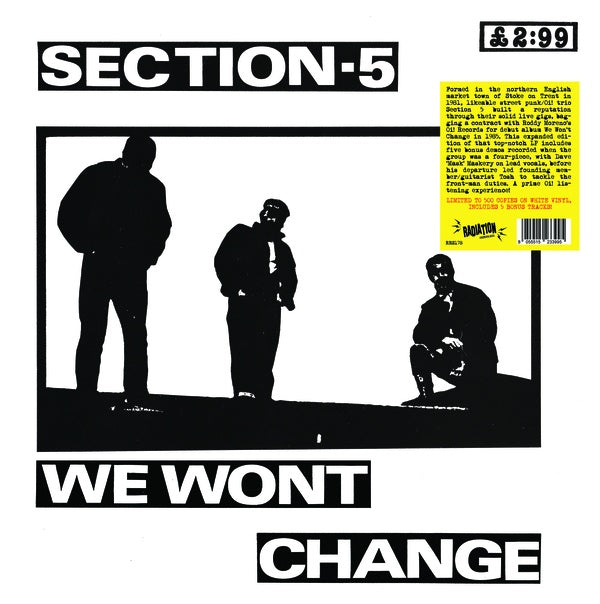 We Won't Change [Vinyl] (ONLINE ORDER ONLY)