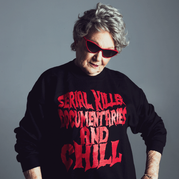 Serial Killer Documentaries' Sweatshirt (ONLINE ORDER ONLY)