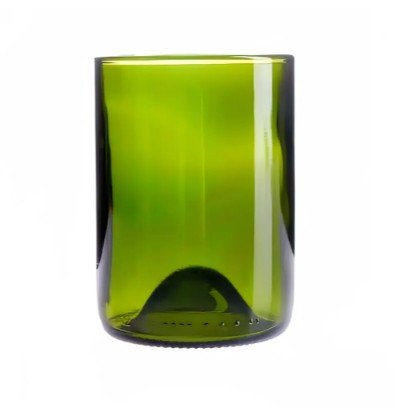 SET OF 12 ARCOROC 12OZ WINE BOTTOM TUMBLER GLASS, GREEN (Online Order Only)