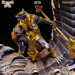 3D Printed Clay Cyanide Seth Giant Scorpion 28 32 mm D&D (Online Only)