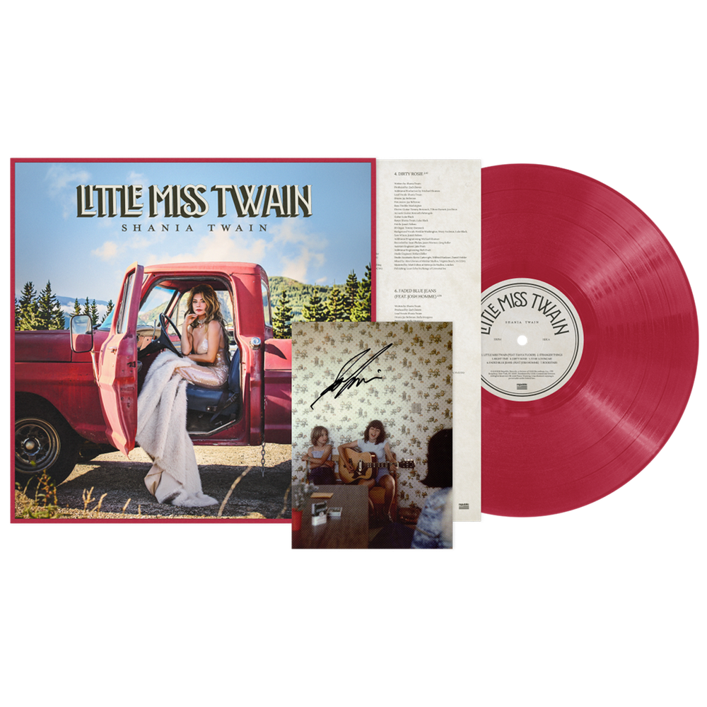 Shania Twain - Little Miss Twain (Limited Indie Exclusive) [Rosie Red LP] [Signed Insert] [Vinyl]