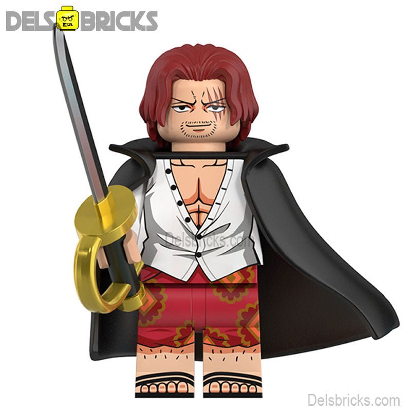 Shanks ONE PIECE Anime Lego Minifigures custom toys 3 (ONLINE ORDER ONLY)