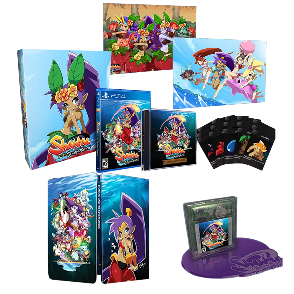 Shantae and the Seven Sirens (Collector's Edition) (Playstation 4) (Online Only)