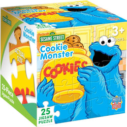 Sesame Street - Cookie Monster 25 Piece Jigsaw Puzzle (ONLINE ORDER ONLY)