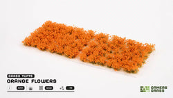 Gamers Grass Tufts: Orange Flowers - Wild