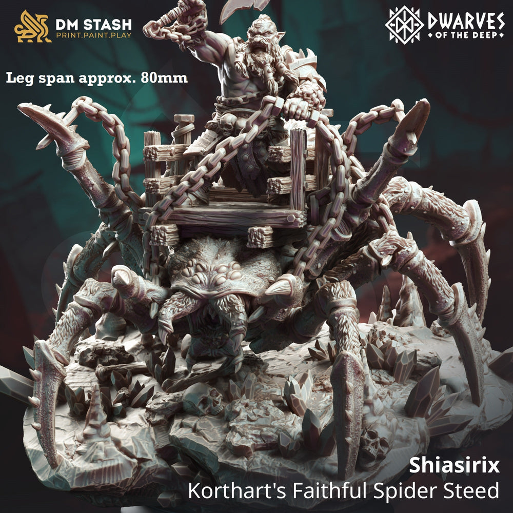 Shiasirix, Kothart's Faithful Spider Steed (Mounted Giant Spider) (Online Only)