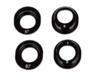 Team Associated RC10B7 FT Aluminum Differential Height Inserts 92455 (ONLINE ORDER ONLY)