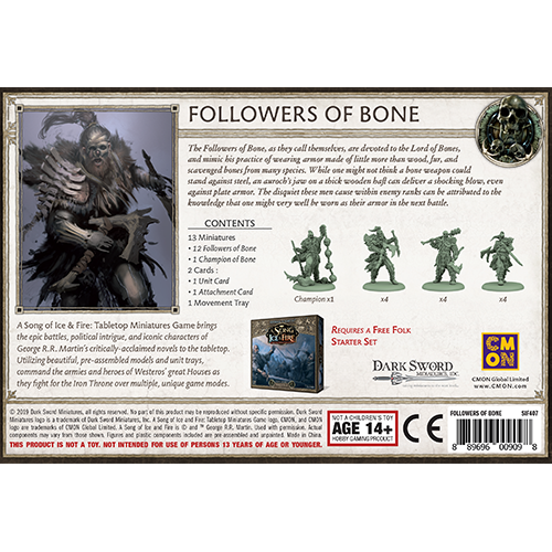 A Song of Ice & Fire: Free Folk Followers of Bone Expansion