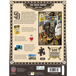 San Diego Padres - Locker Room 500 Piece Jigsaw Puzzle