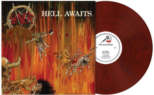 Hell Awaits (Red Velvet Marbled Colored Vinyl, Poster) [Vinyl]