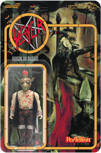 Super7 - Slayer - ReAction Figures - Minotaur (Reign In Blood) (Exclusive) (AE Exclusive, Collectible, Figure, Action Figure) [Action Figure] (Online Order Only) (ONLINE ORDER ONLY)
