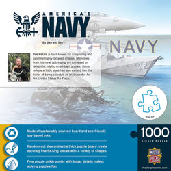 America's Navy - By Sea & Sky 1000 Piece Jigsaw Puzzle