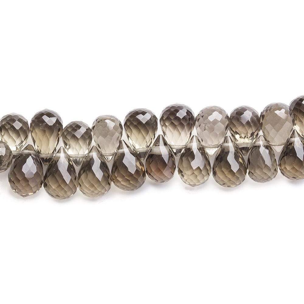 Smoky Quartz Tear Drop Briolette (ONLINE ORDER ONLY)