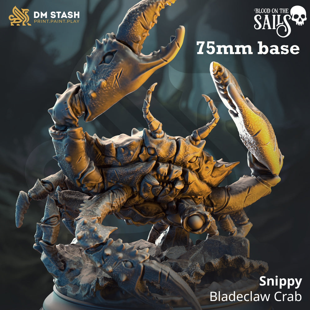 Snippy, Bladeclaw Crab (Online Order Only)