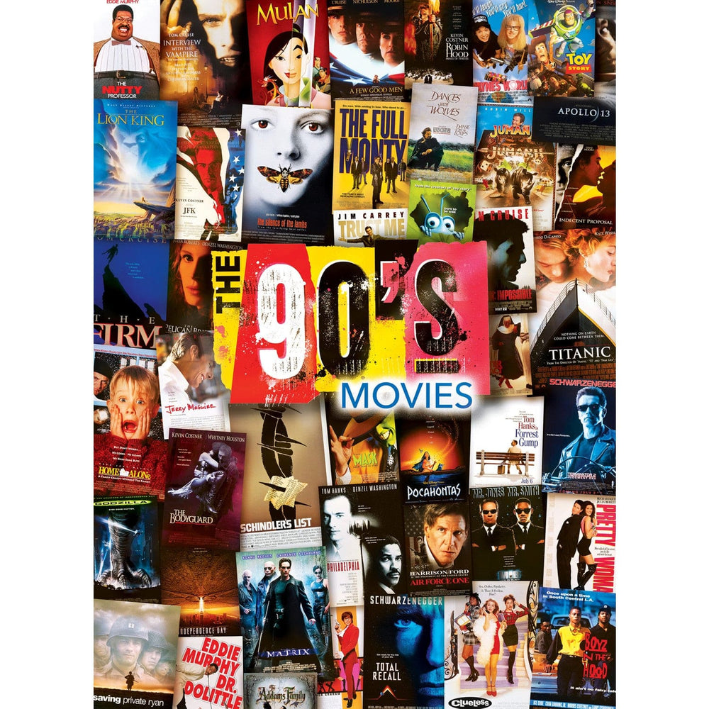 Decades - The 90's 500 Piece Jigsaw Puzzles 3-Pack