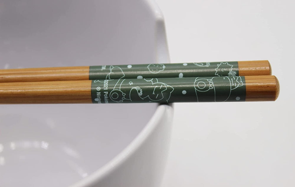 Snorlax with Berries (Pokemon) 5" Ceramic Bowl with Chopsticks (ONLINE ORDER ONLY)