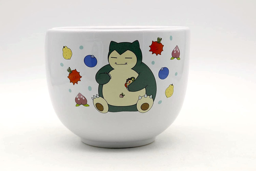 Snorlax with Berries (Pokemon) 5" Ceramic Bowl with Chopsticks (ONLINE ORDER ONLY)