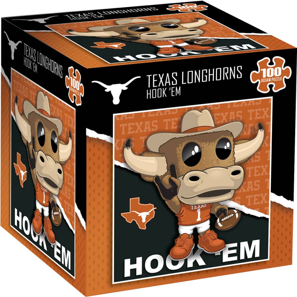 Texas Longhorns - NCAA Mascot 100 Piece Jigsaw Puzzle