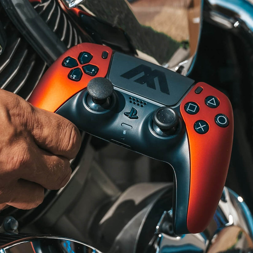 ORANGE EXTREME PS5 SMART PRO MODDED CONTROLLER (Online Order Only)