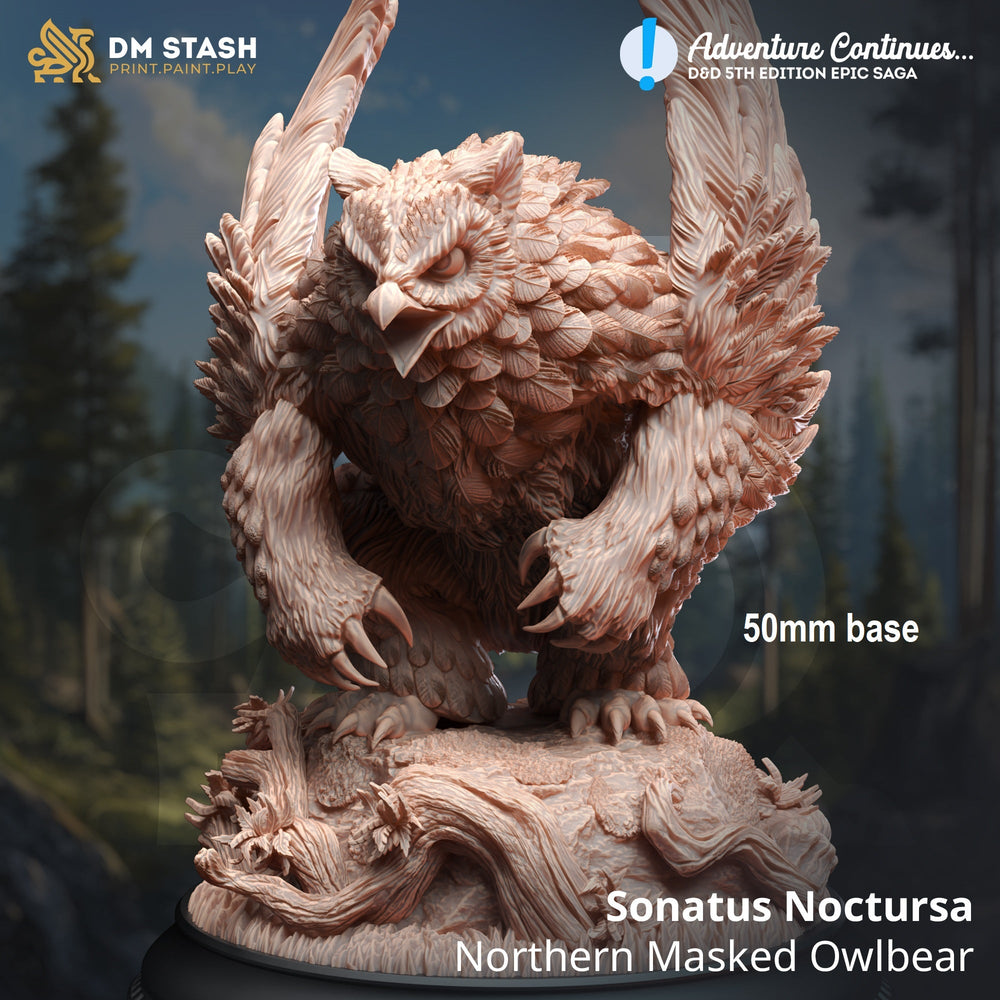 Sonatus Noctursa, Northern Masked Owlbear (Online Order Only)