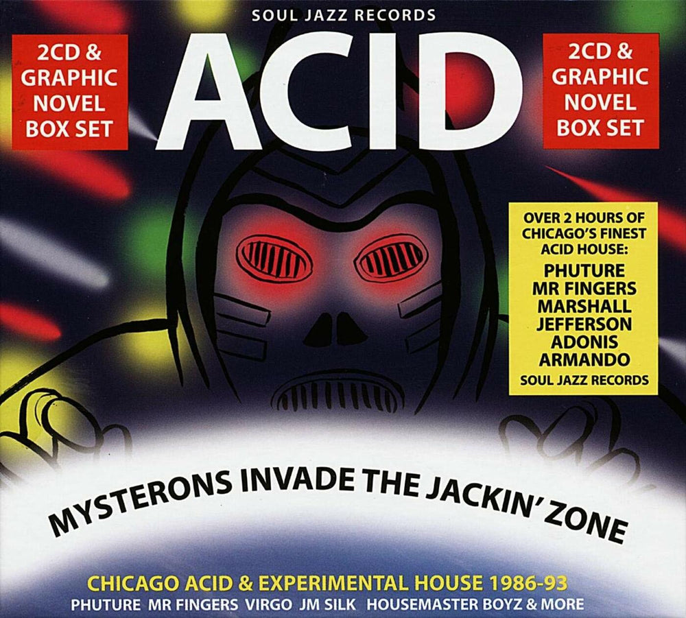 Soul Jazz Records Presents - Acid Mysterons Invade The Jackin Zone: Chicago House 1986-93 [CD] (ONLINE ORDER ONLY)