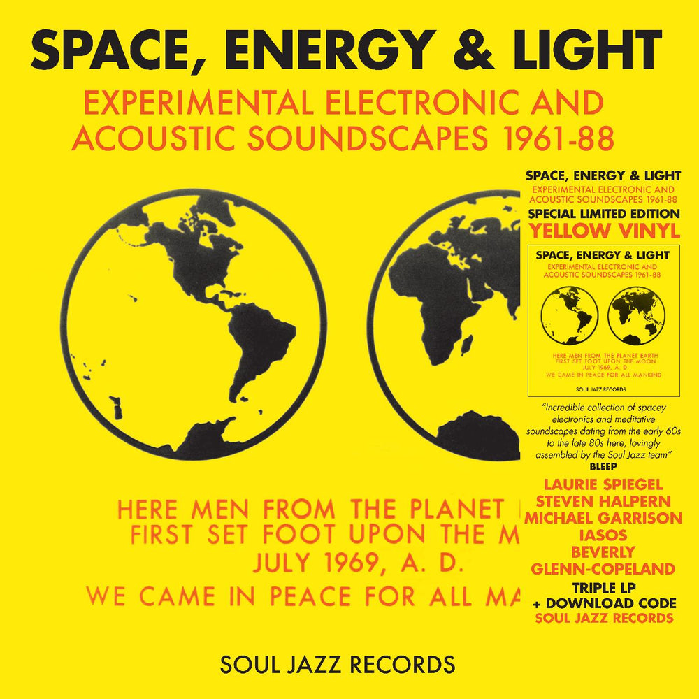 Space, Energy & Light: Experimental Electronic And Acoustic Soundscapes 1961-88 (YELLOW VINYL) [Vinyl] (ONLINE ORDER ONLY)