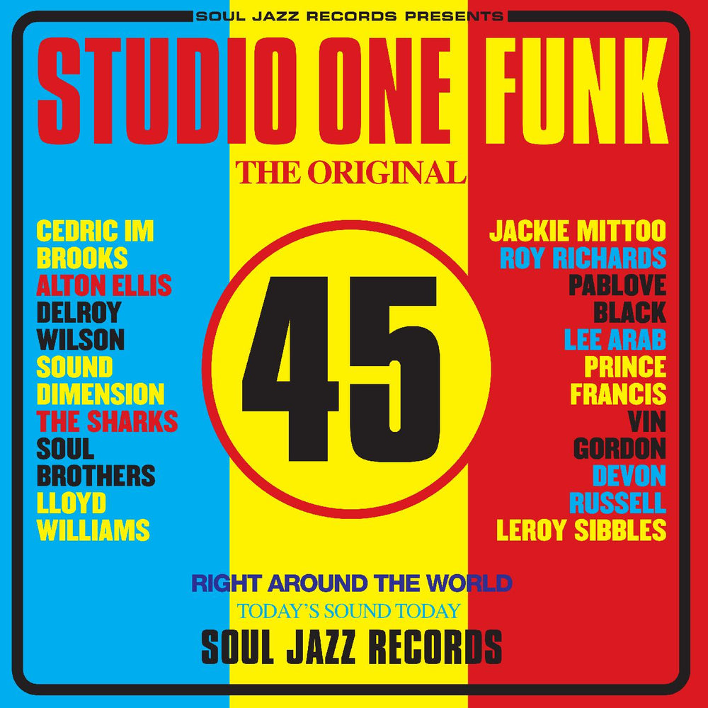 Soul Jazz Records Presents - STUDIO ONE FUNK (RED CD) [CD] (ONLINE ORDER ONLY)