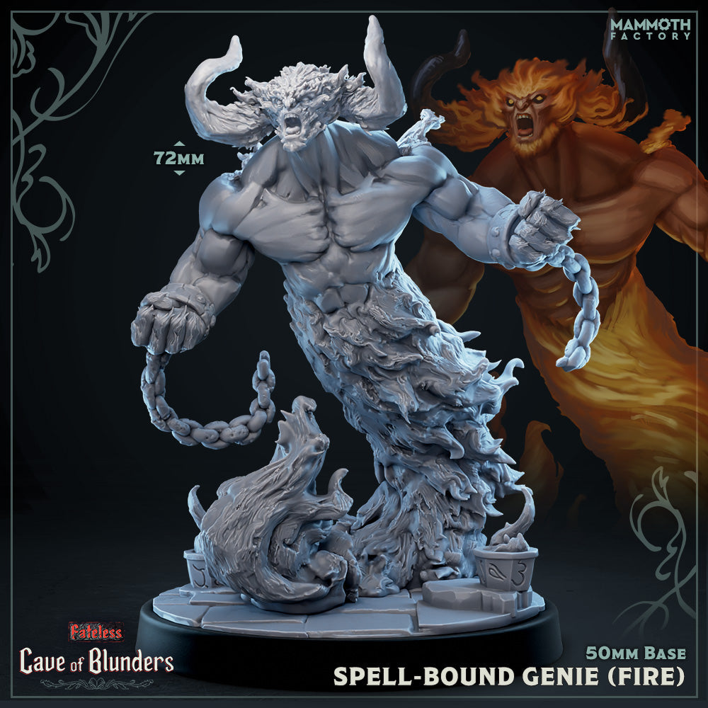 Spell-Bound Genie (Fire) (Online Order Only)