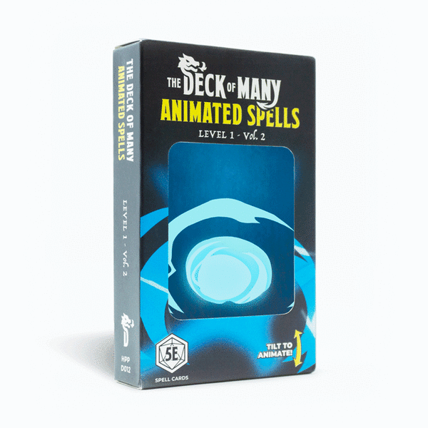 The Deck of Many: Animated Spells - Level 1 Volume 2 (ONLINE ORDER ONLY)