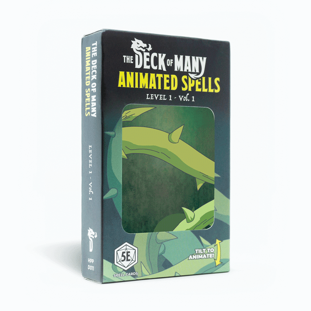 The Deck of Many: Animated Spells - Level 1 Volume 1 (ONLINE ORDER ONLY)