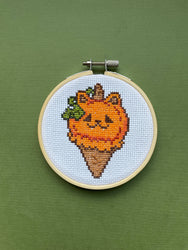 Spot Colors - Spooky Sweets by Bumbleberry Hollows Cross Stitch Kit (ONLINE ORDER ONLY)