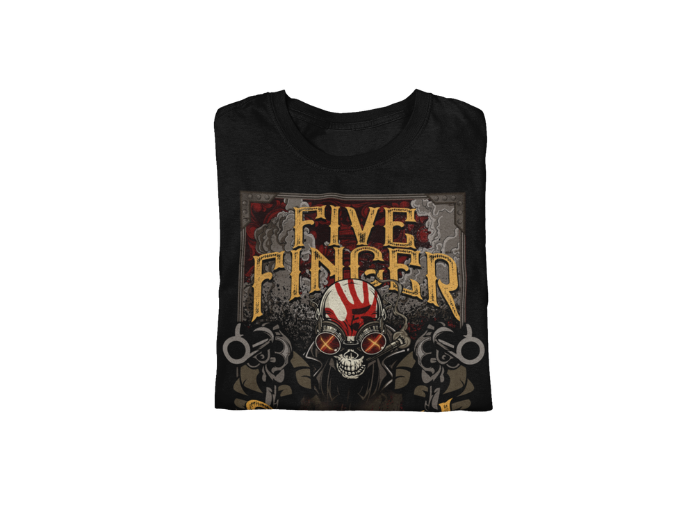Five Finger Death Punch Barrels Jumbo Print T-shirt [] (ONLINE ORDER ONLY)